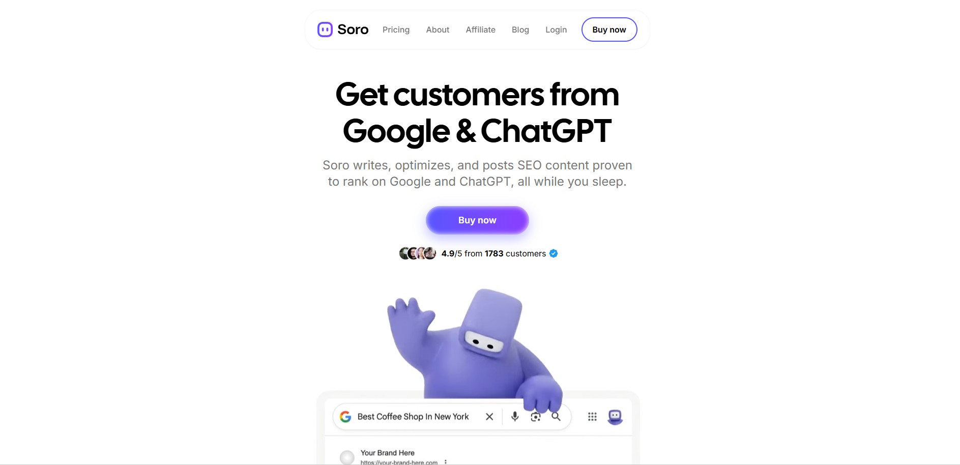 Soro SEO automation platform
